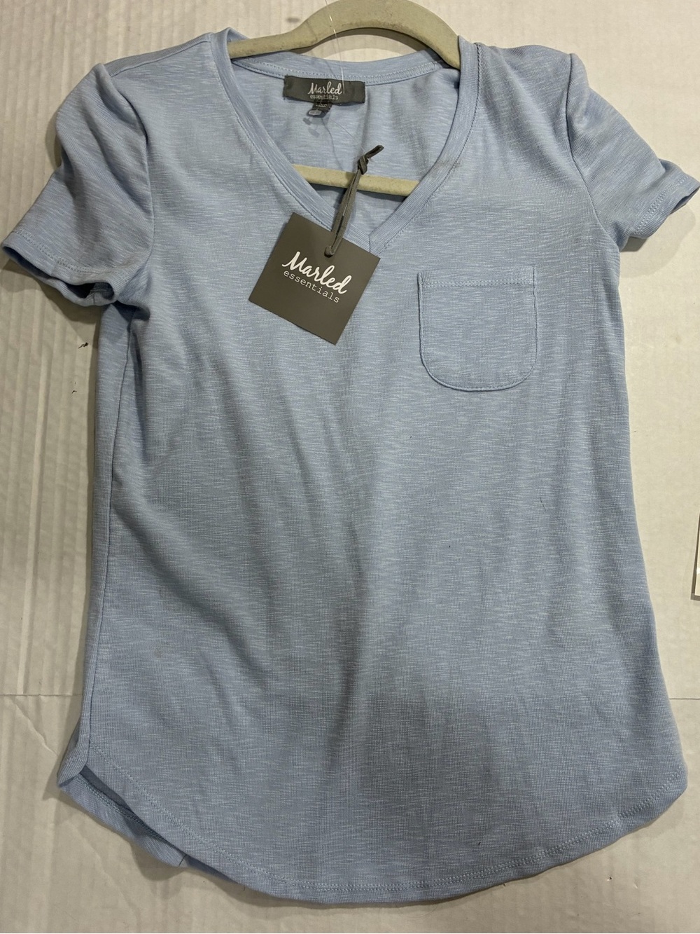 MARLED ESSENTIAL V NECK T SHIRT NEW WITH TAG - Picture 2 of 13